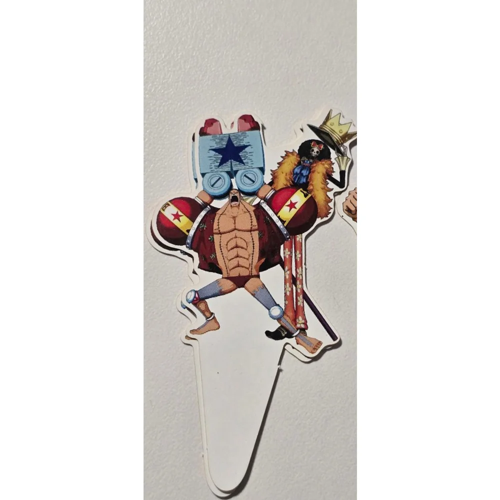 One Piece Anime‎ Cupcake Toppers, Multicolored